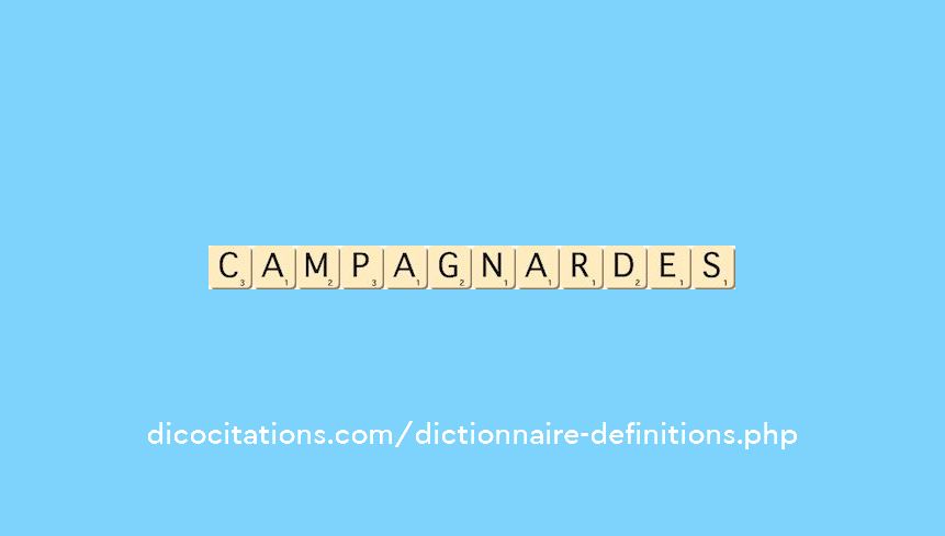 campagnardes campagnardes