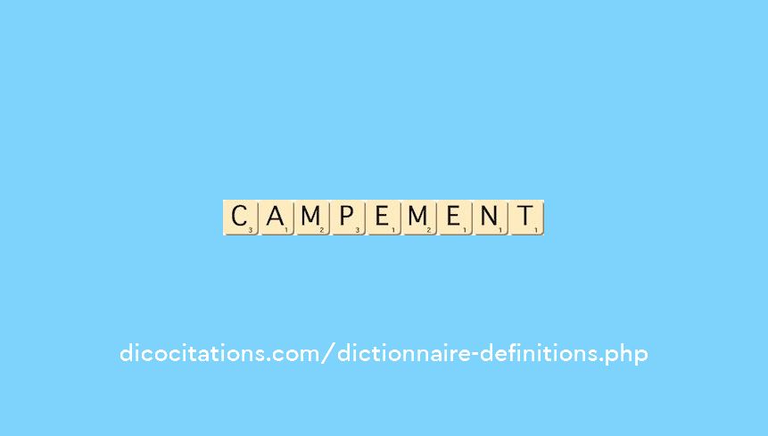 campement campement