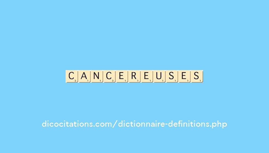 cancereuses cancereuses