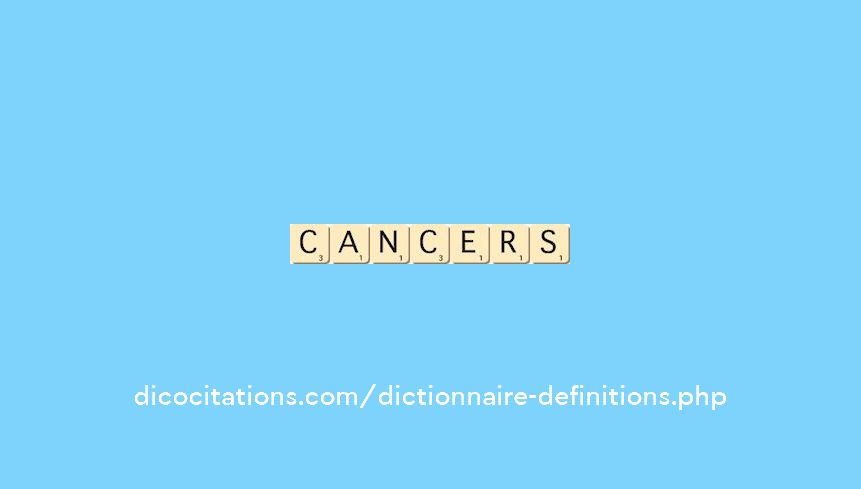 cancers cancers