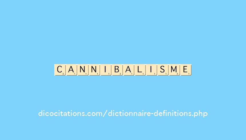 cannibalisme