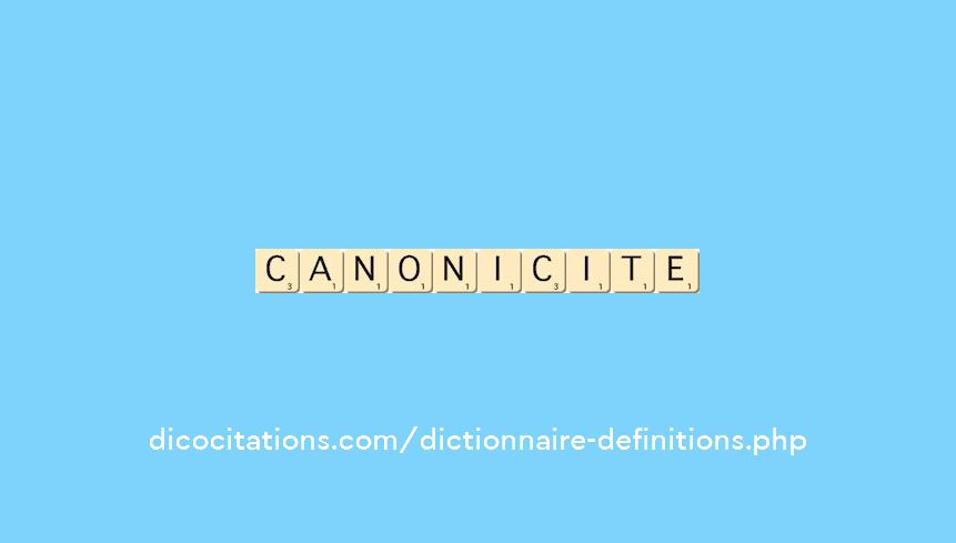 canonicite