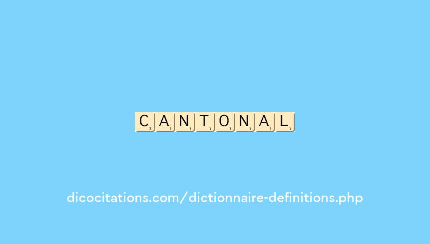 cantonal cantonal