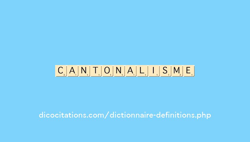 cantonalisme