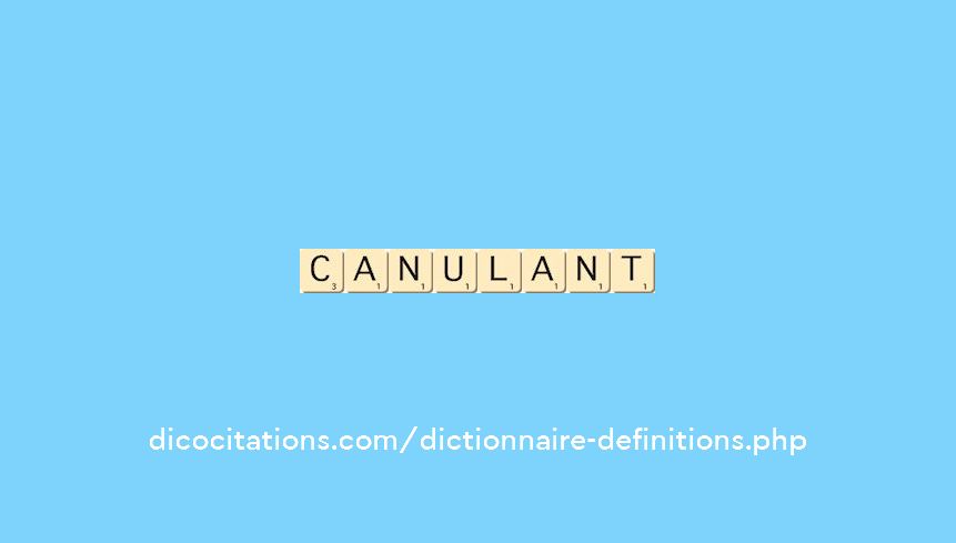 canulant canulant
