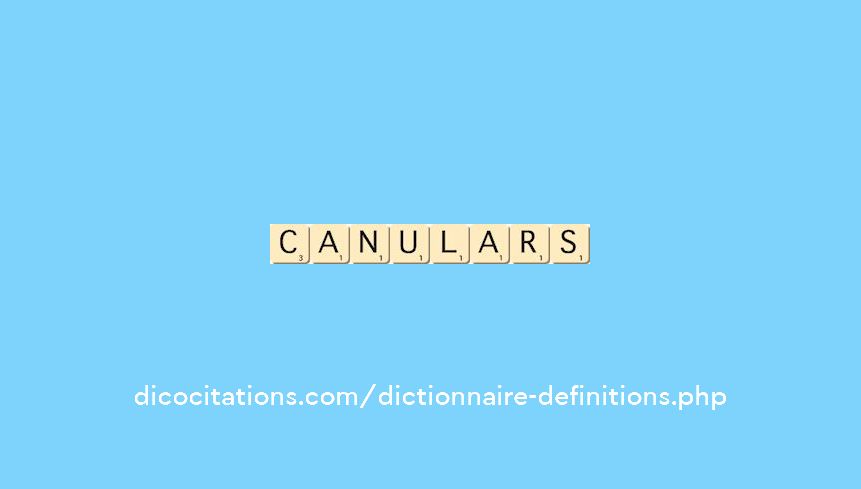 canulars canulars