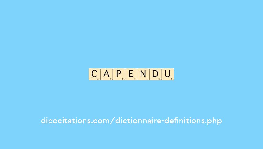capendu