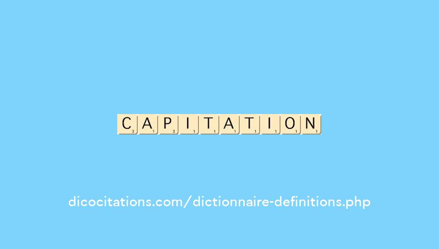 capitation