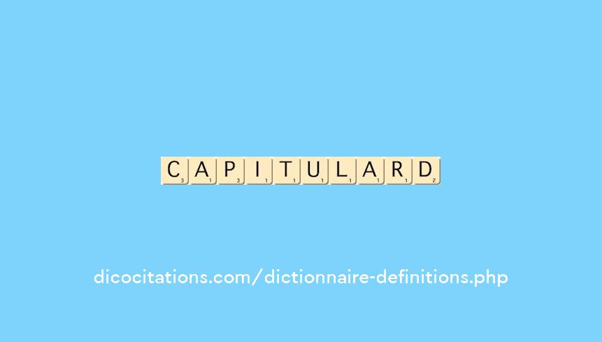 capitulard capitulard
