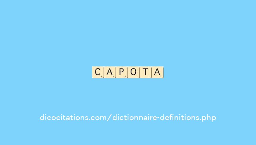 capota capota