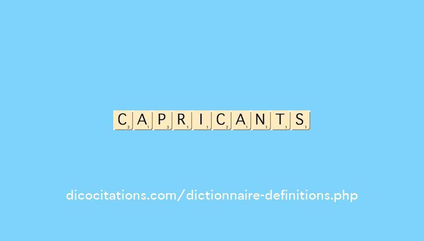 capricants capricants