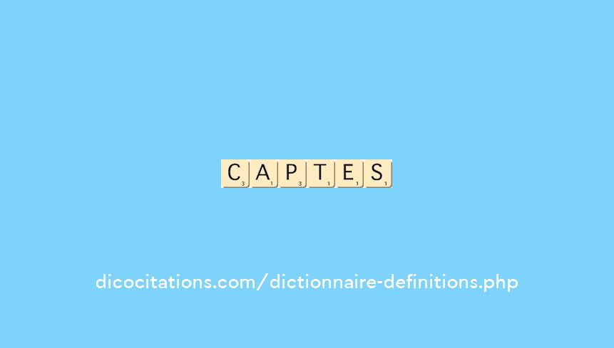 captes captes