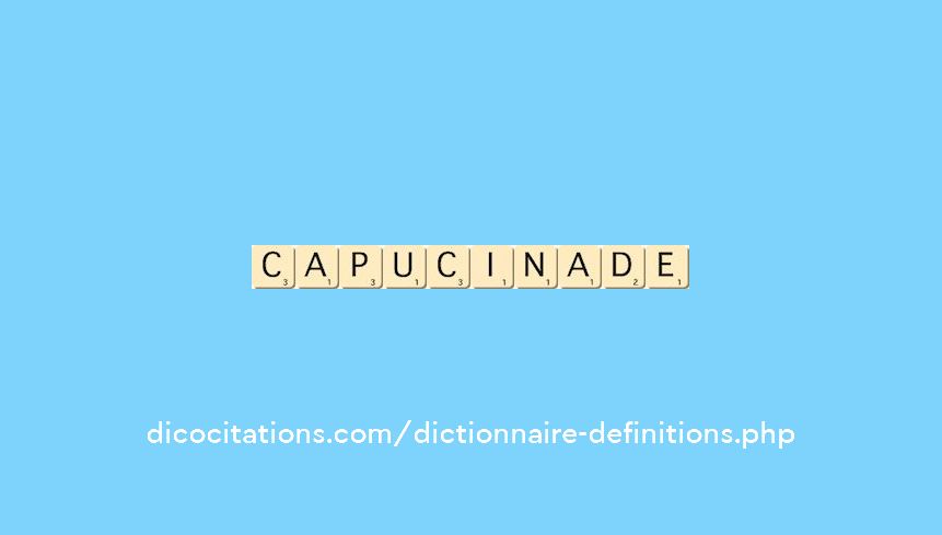 capucinade