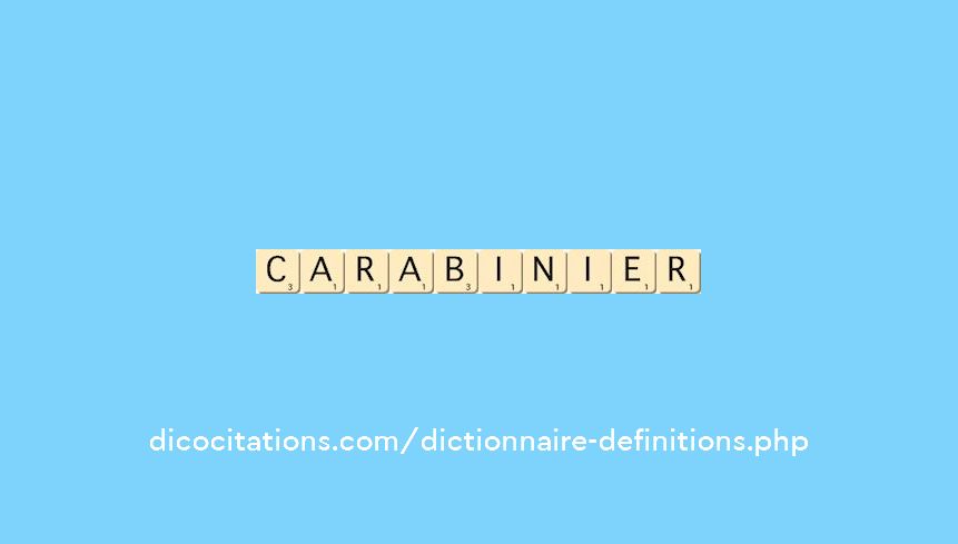 carabinier