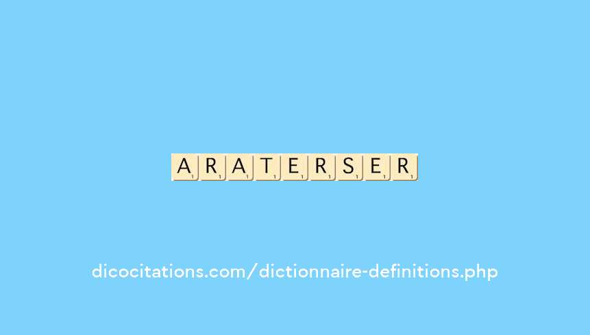 caracteriser