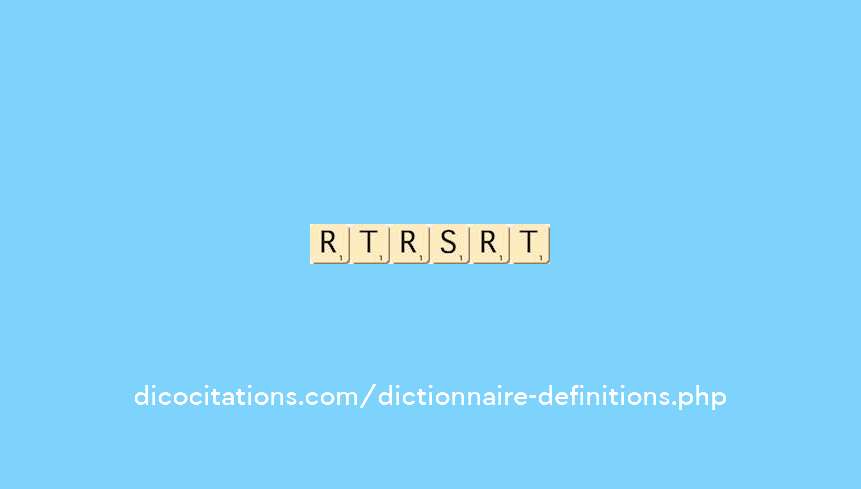 caracteriserait caracteriserait