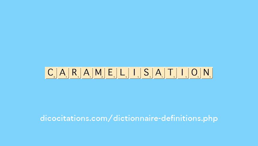 caramelisation