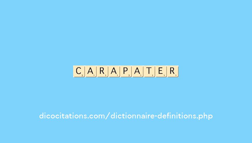 carapater