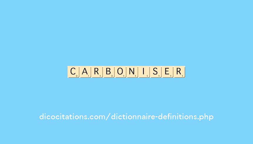 carboniser carboniser