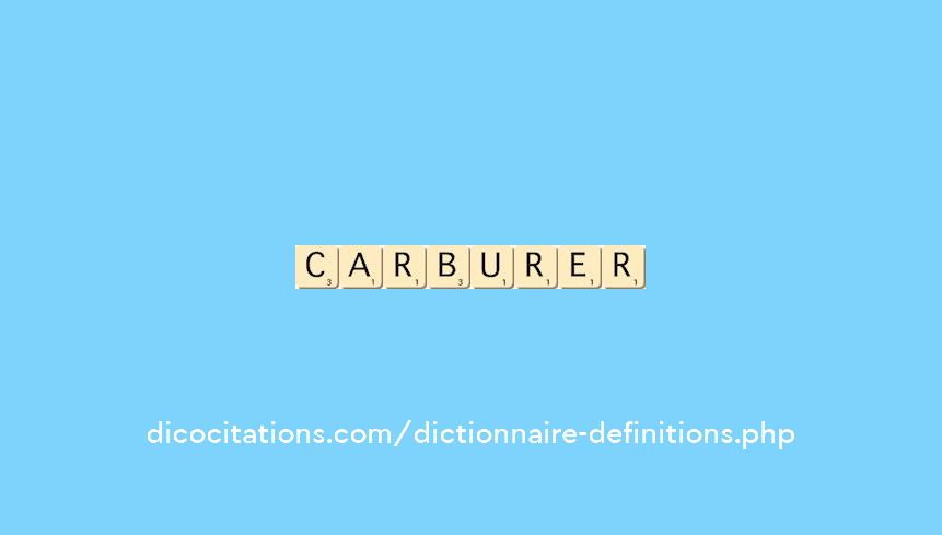 carburer carburer