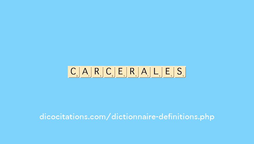 carcerales