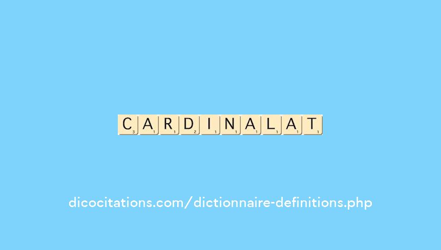 cardinalat