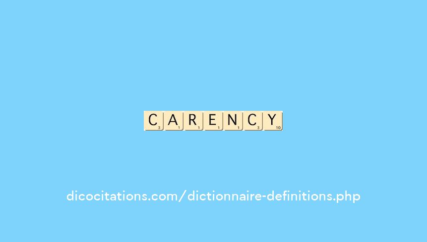 carency