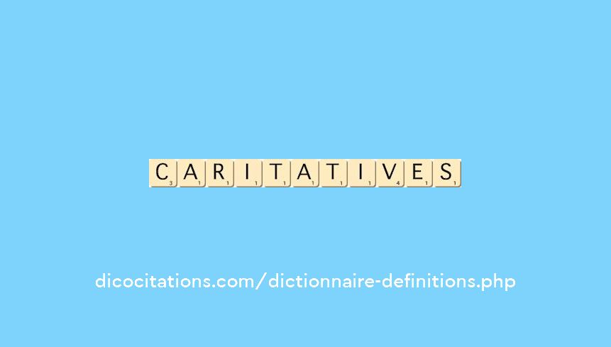 caritatives caritatives
