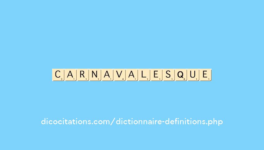 carnavalesque carnavalesque