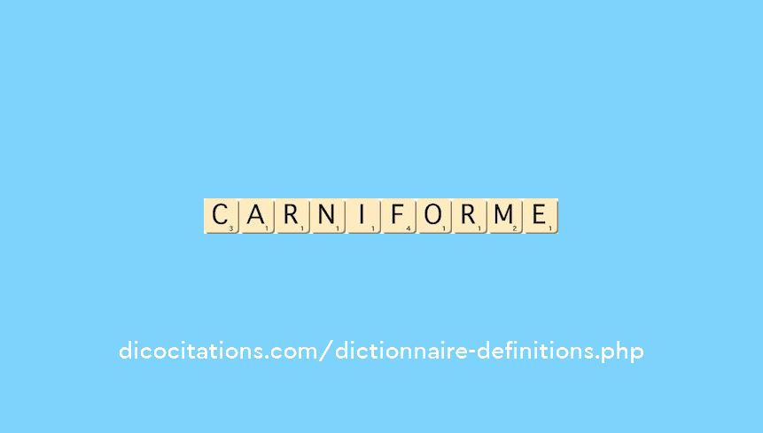 carniforme