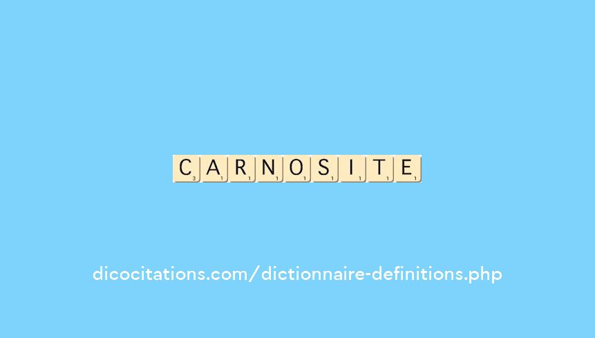 carnosite