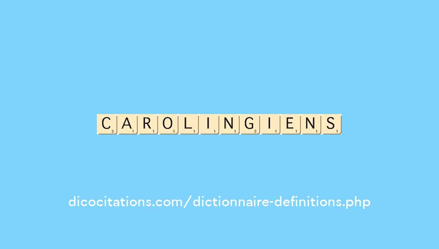 carolingiens carolingiens