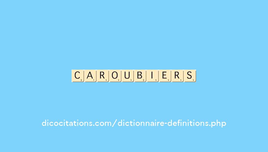 caroubiers caroubiers