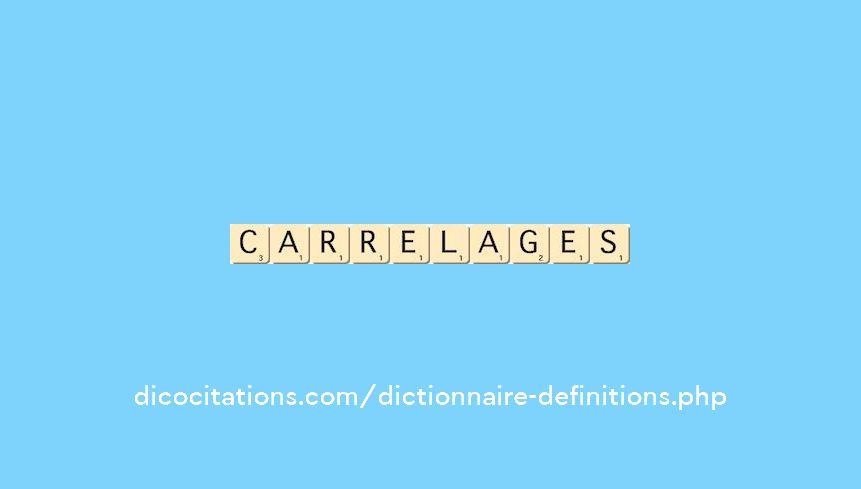carrelages carrelages
