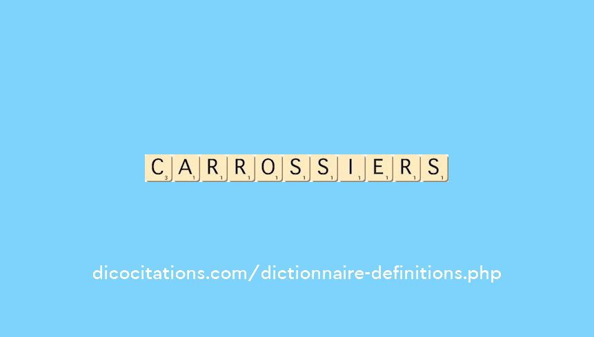 carrossiers carrossiers