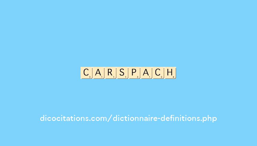 carspach