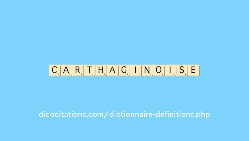 carthaginoise carthaginoise