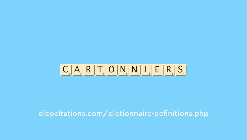 cartonniers cartonniers