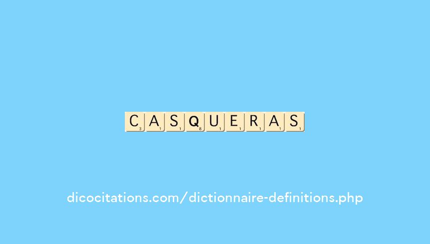 casqueras casqueras