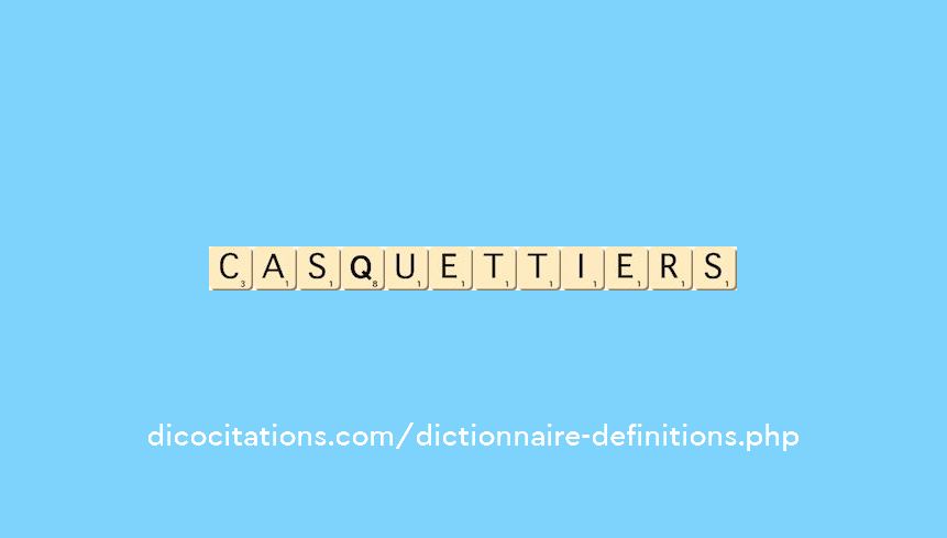 casquettiers casquettiers