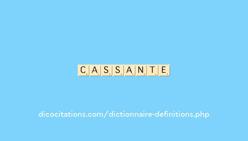cassante