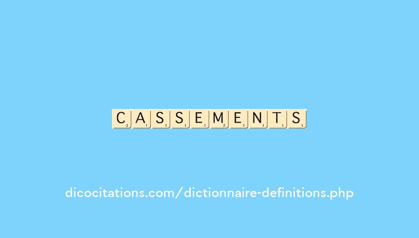 cassements