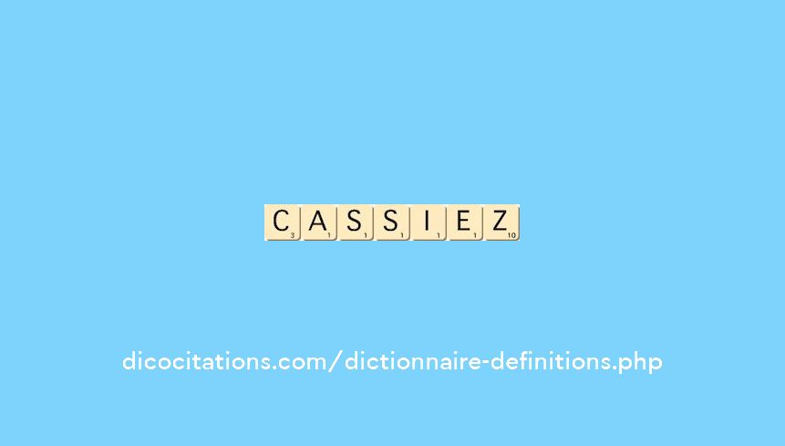 cassiez cassiez