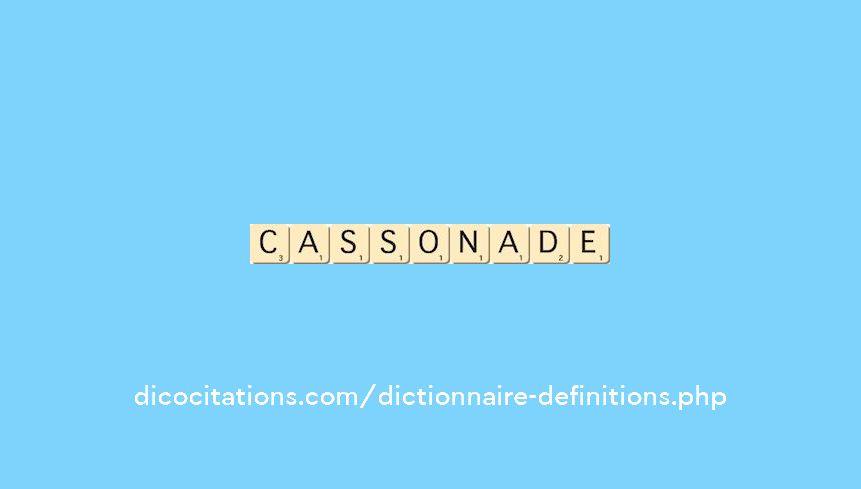 cassonade