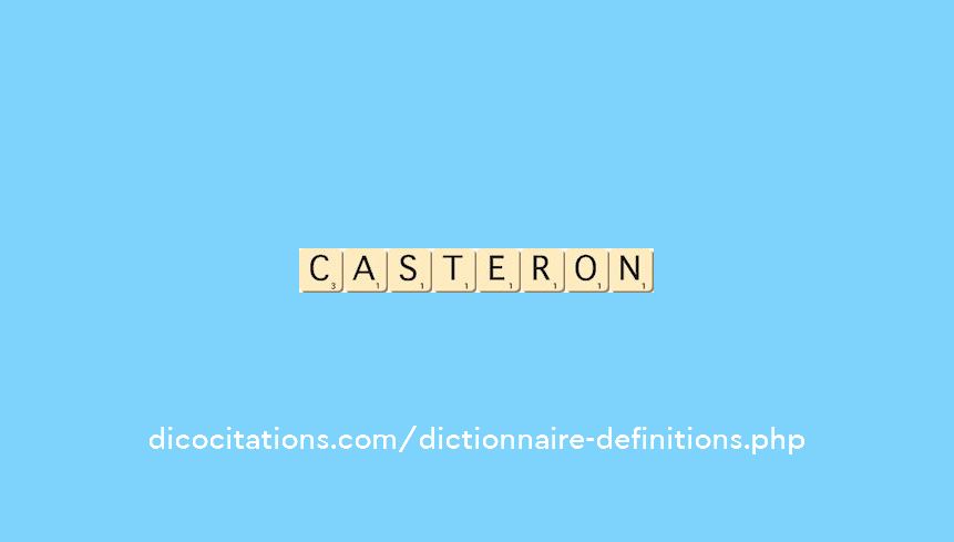 casteron casteron