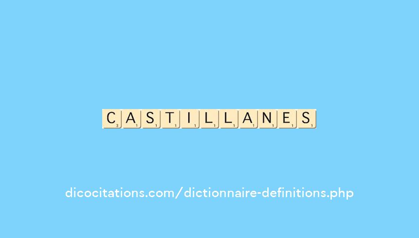 castillanes castillanes