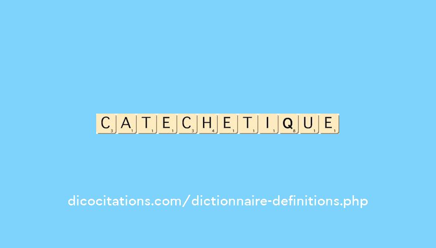 catechetique