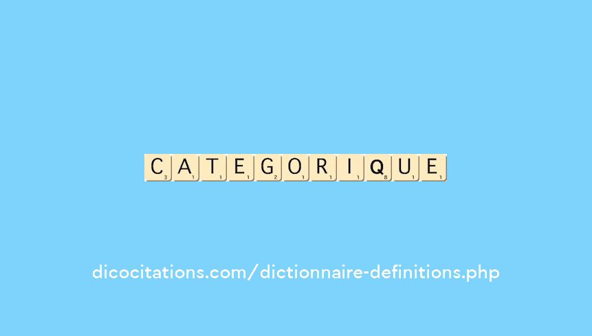 categorique