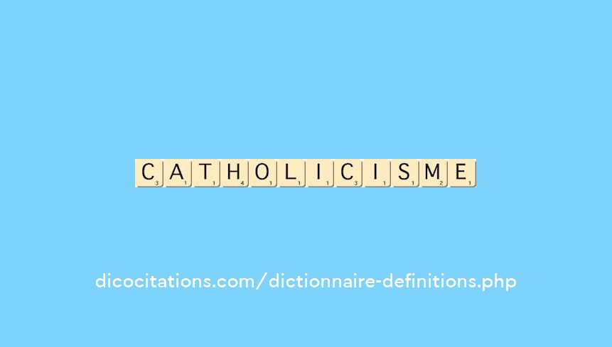 catholicisme catholicisme
