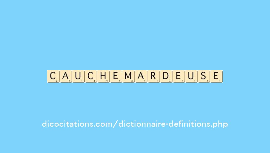 cauchemardeuse cauchemardeuse